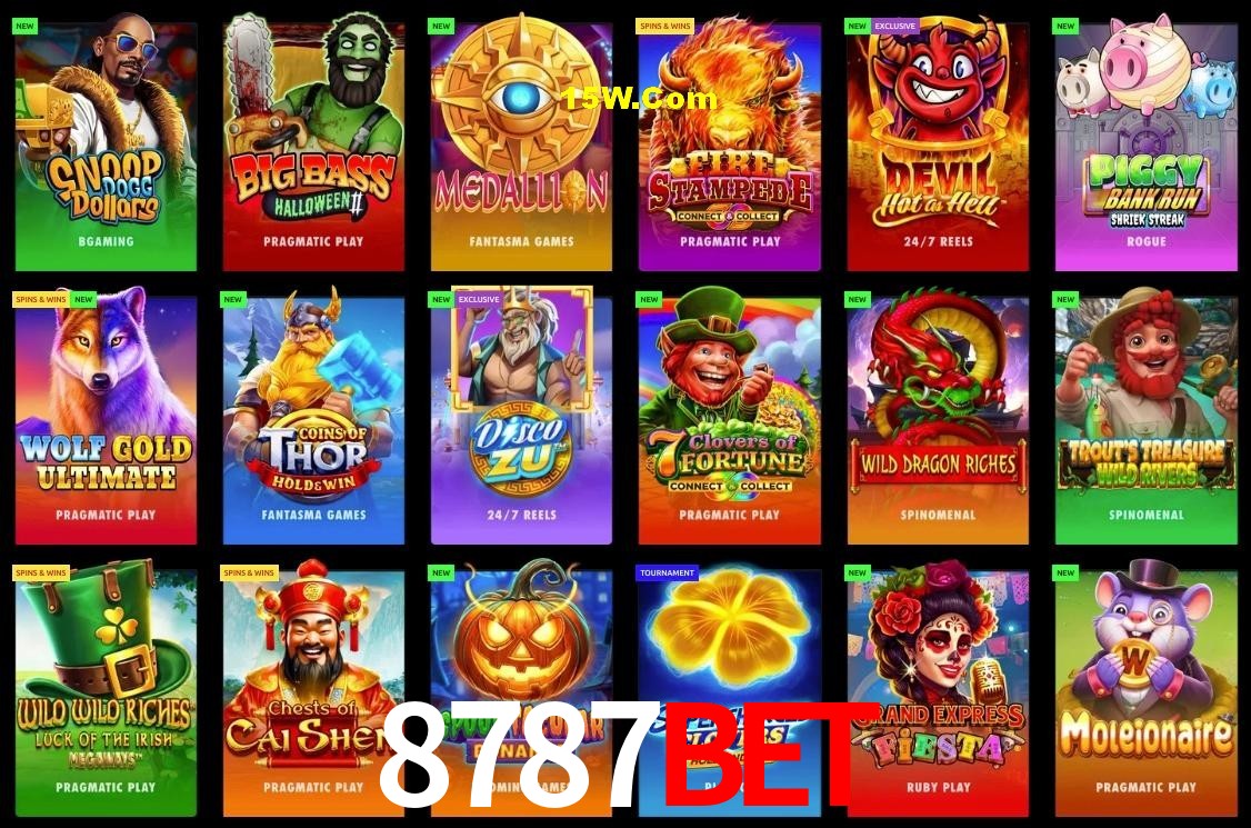 Game Providers 8787Bet